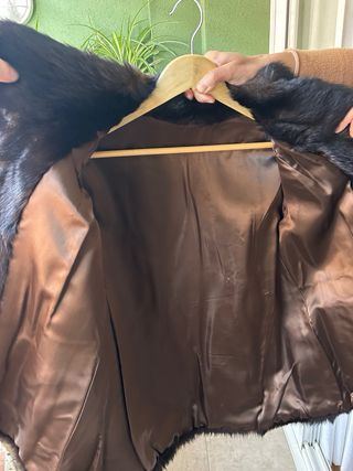 Abrigo Piel Foquina Talla M