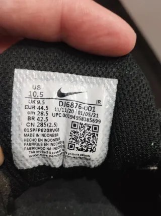 Zapatillas Nike como nuevas