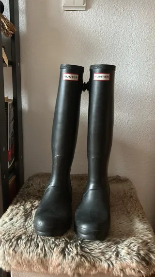 Botas Hunter Negras Talla 39
