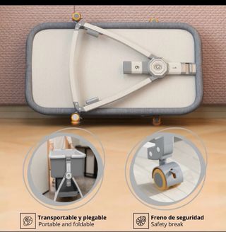 Cuna de bebé 3 en 1 sin usar