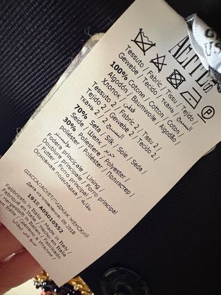 Giacca Moschino leopardata con paillettes