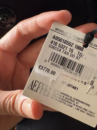 Giacca Moschino leopardata con paillettes