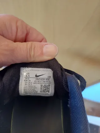 Zapatilla Nike Talla 39 Azul/Gris