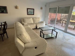 2 Sofás de Piel Reclinables 210x100