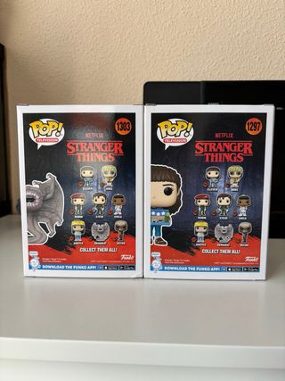 Pack 2 Funko Pop Stranger Things Eleven y Demobat