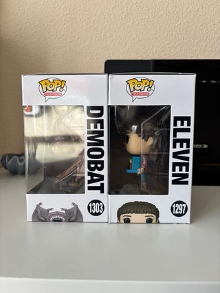 Pack 2 Funko Pop Stranger Things Eleven y Demobat