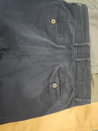 Lote 4 Pantalones Hombre Easy Wear Slim