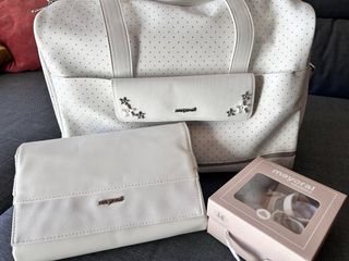 Bolso Mayoral + cambiador + zapatos T.16 junto/sep
