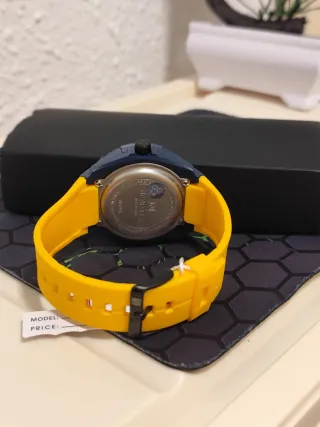 Reloj Naviforce Hombre Azul y Amarillo