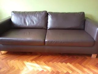 Sofá Cama Polipiel Marrón