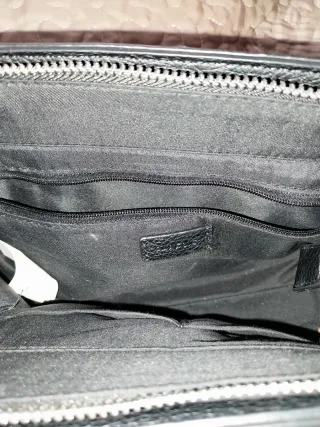 Bolso de hombro negro mujer