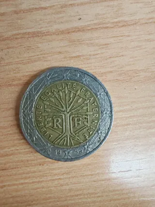 Moneda 1€ Francia 1999