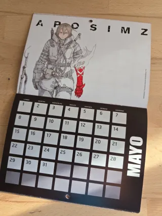 Calendario 2023 Tsutomu Nihei