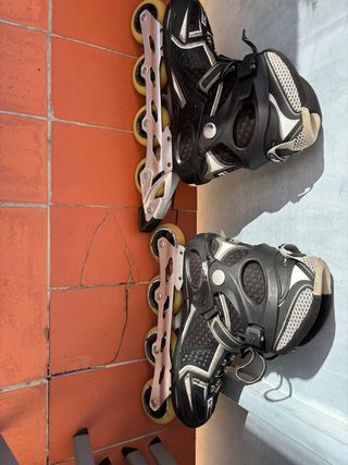 Patines en línea Fila Negro/Blanco talla 46