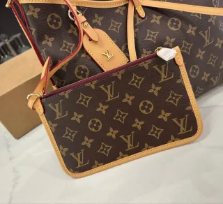 Bolso Louis Vuitton CarryAll PM Marrón/Rojo