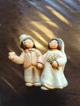 Coppia Sposini Thun Vintage