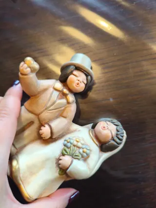 Coppia Sposini Thun Vintage