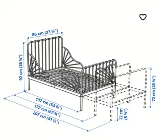 Cama extensible Ikea