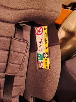 Silla coche niños giratoria con Isofix.