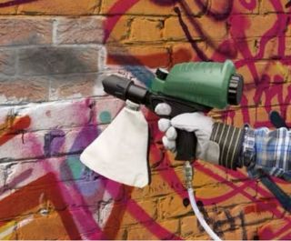 Pistola chorro de arena neumática parkside