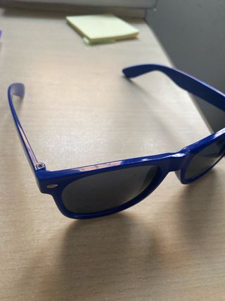 Gafas de sol azules unisex