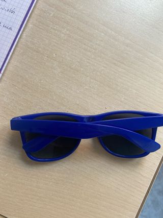 Gafas de sol azules unisex