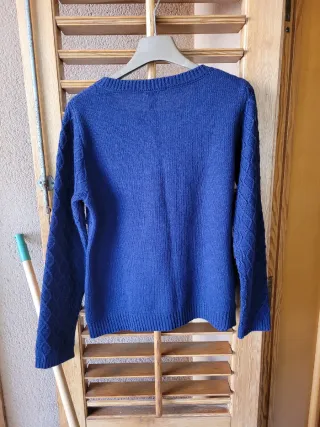 Maglione Conbipel donna blu taglia M