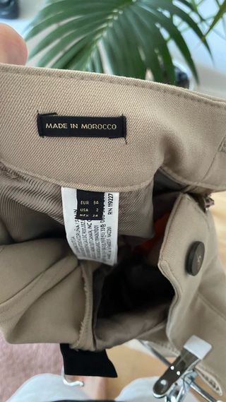 Pantalón de vestir mujer Massimo Dutti