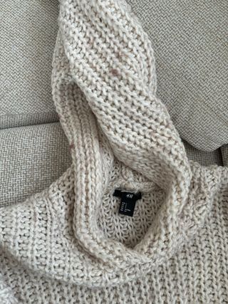 Jersey largo vestido H&M mujer