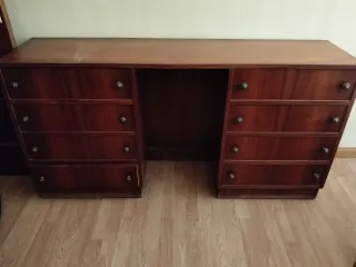 Mueble tocador madera 8 cajones