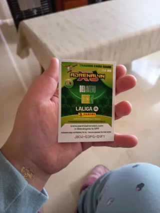 Carta Cromo Panini Raphinha Balón de Oro