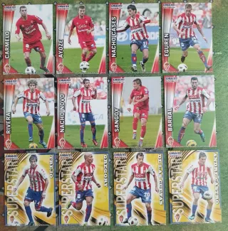 Colección cromos LIGA 2012 R. Sporting