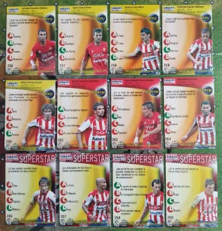 Colección cromos LIGA 2012 R. Sporting