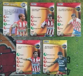 Colección cromos LIGA 2012 R. Sporting