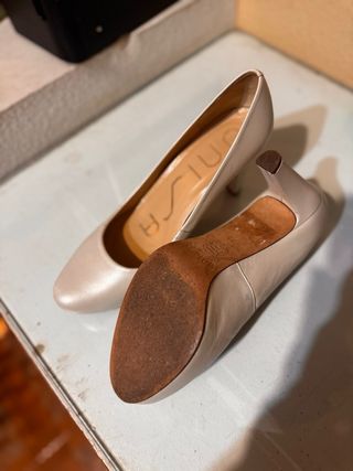 Zapatos de Novia blanco marfil.