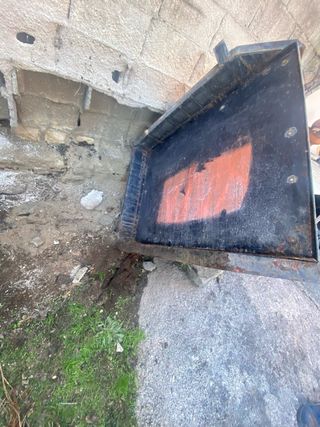 Plataforma de hierro para escaleras escucho oferta