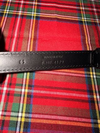 Cintura Celine Donna Oro Nero nuova