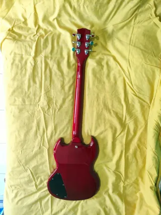 Guitarra Eléctrica Roja Prodipe GS300 + Funda