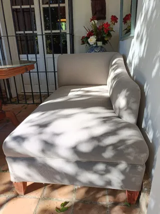 Sillón Chaiselonge Ikea Beige