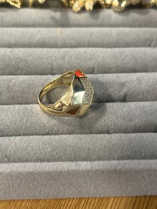 Anillo laminado 14K XP Talla 6