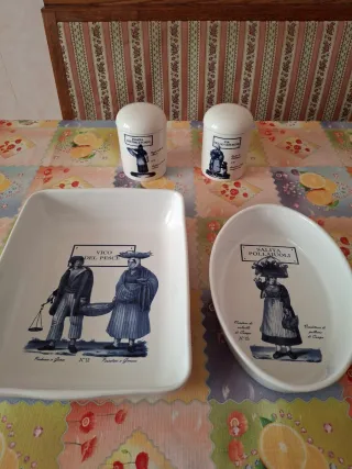 Set cucina e contenitori Vie di Genova