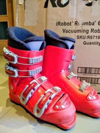 Botas de esquí Nórdica niño 22.5 para talla 34- 35