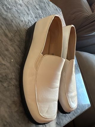 Zapatos cómodos blancos talla 39