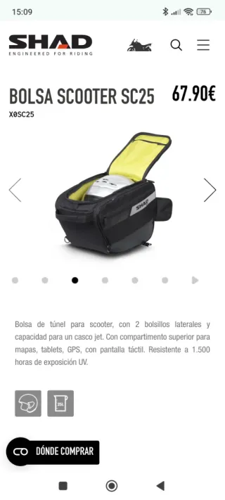 Bolsa Shad SC25