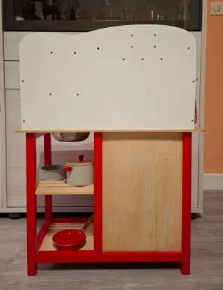 Cocinita madera para niños