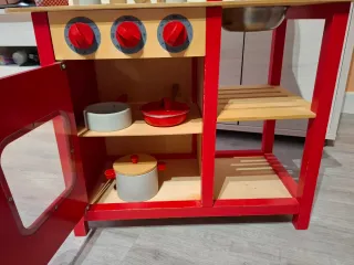 Cocinita madera para niños