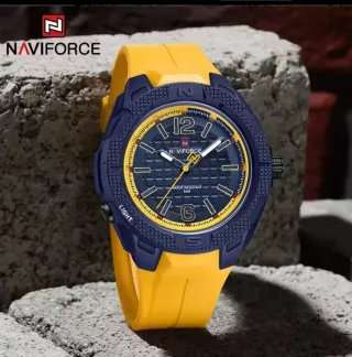 Reloj Naviforce Hombre Azul y Amarillo