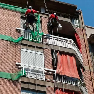 Trabajos Verticales Fachadas Reparación