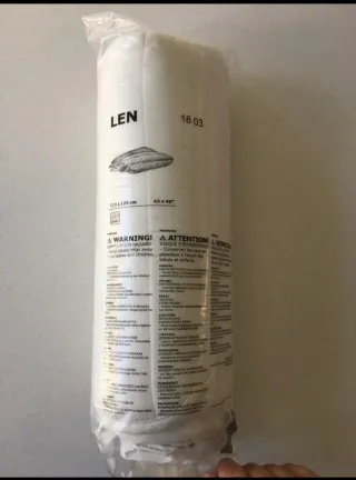 Nórdico cuna IKEA LEN 110x125cm