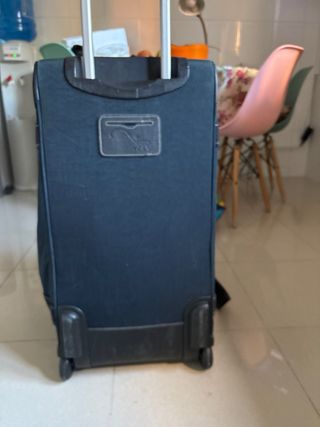 Maleta Kipling Azul Desgastado 2 Ruedas